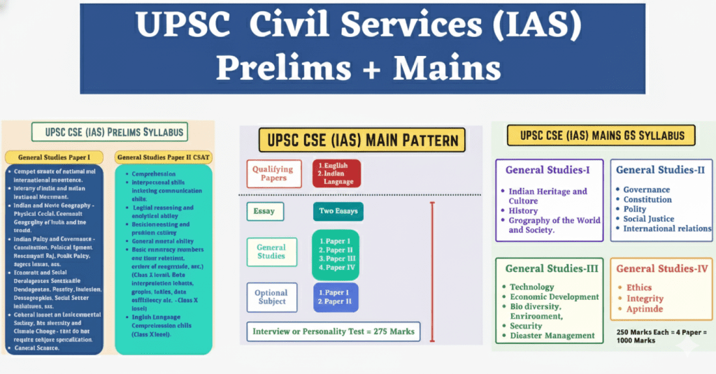 upsc exam pattern